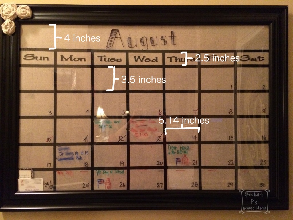 Family Calendar & Message Wall